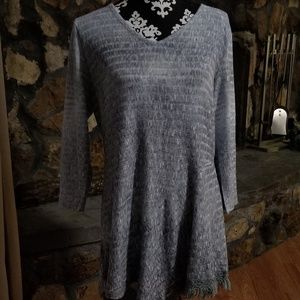 3/4 Quarter Sleeve Tunic Top